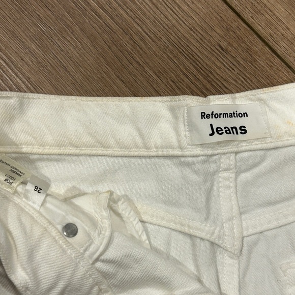 CAMILLE Reformation ROWE Jeans - Picture 4 of 4